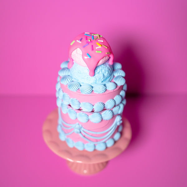 Cotton Candy Ice Cream Cake Butter