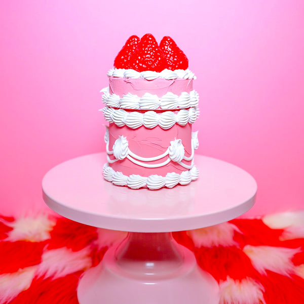 (Cake Jar) Strawberry Crunch Cake
